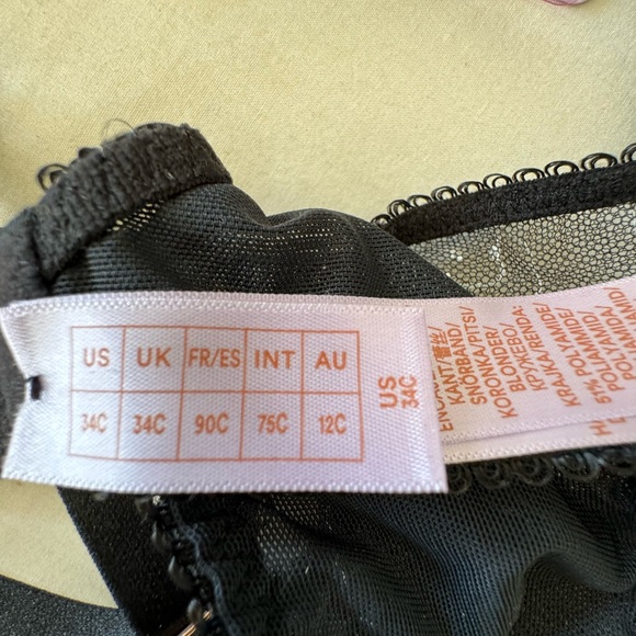 Savage x Fenty By Rihanna Dear Diary Embroidered Unlined Bra - Picture 7 of 8